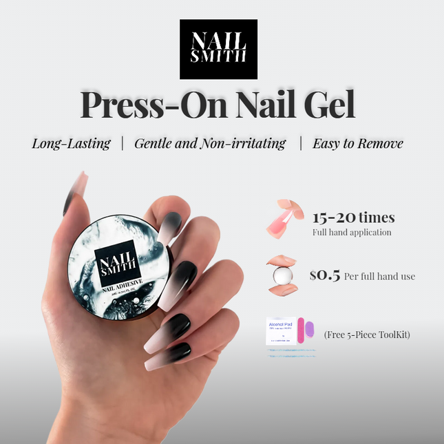 NailSmith PressOn Nail Gel (Solid Nail Gel)