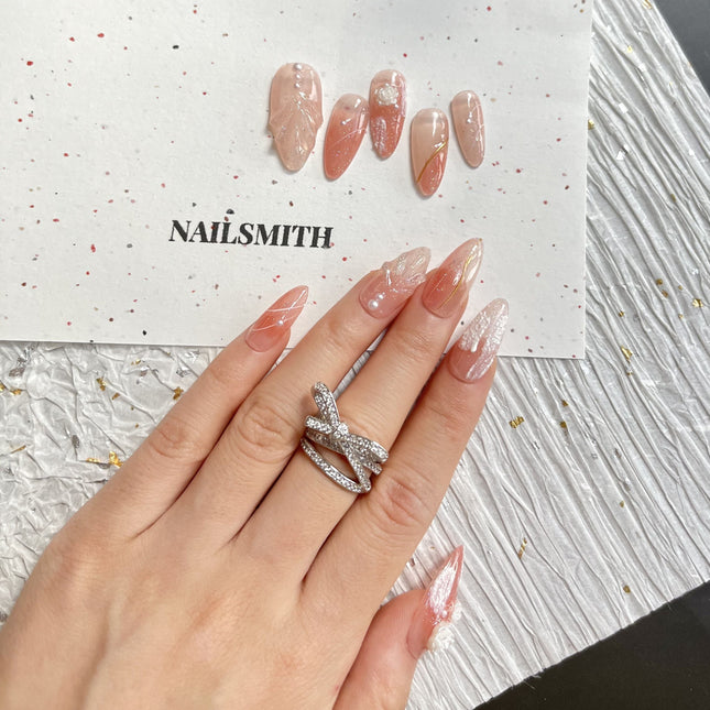 Radiant Butterfly Bow Ring